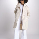 parka con cappuccio LR-1061/D 8Z05 OFF WHITE mackintosh 