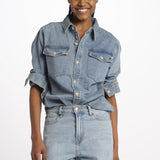 STELLA chemise jeans ls 18 ov by fam. STELLA BLUE fam 