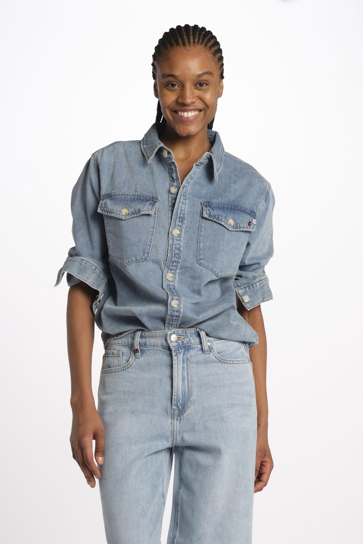 STELLA chemise jeans ls 18 ov by fam. STELLA BLUE fam 