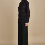 camicia a quadri con rouches G0743081 Q291 n21 