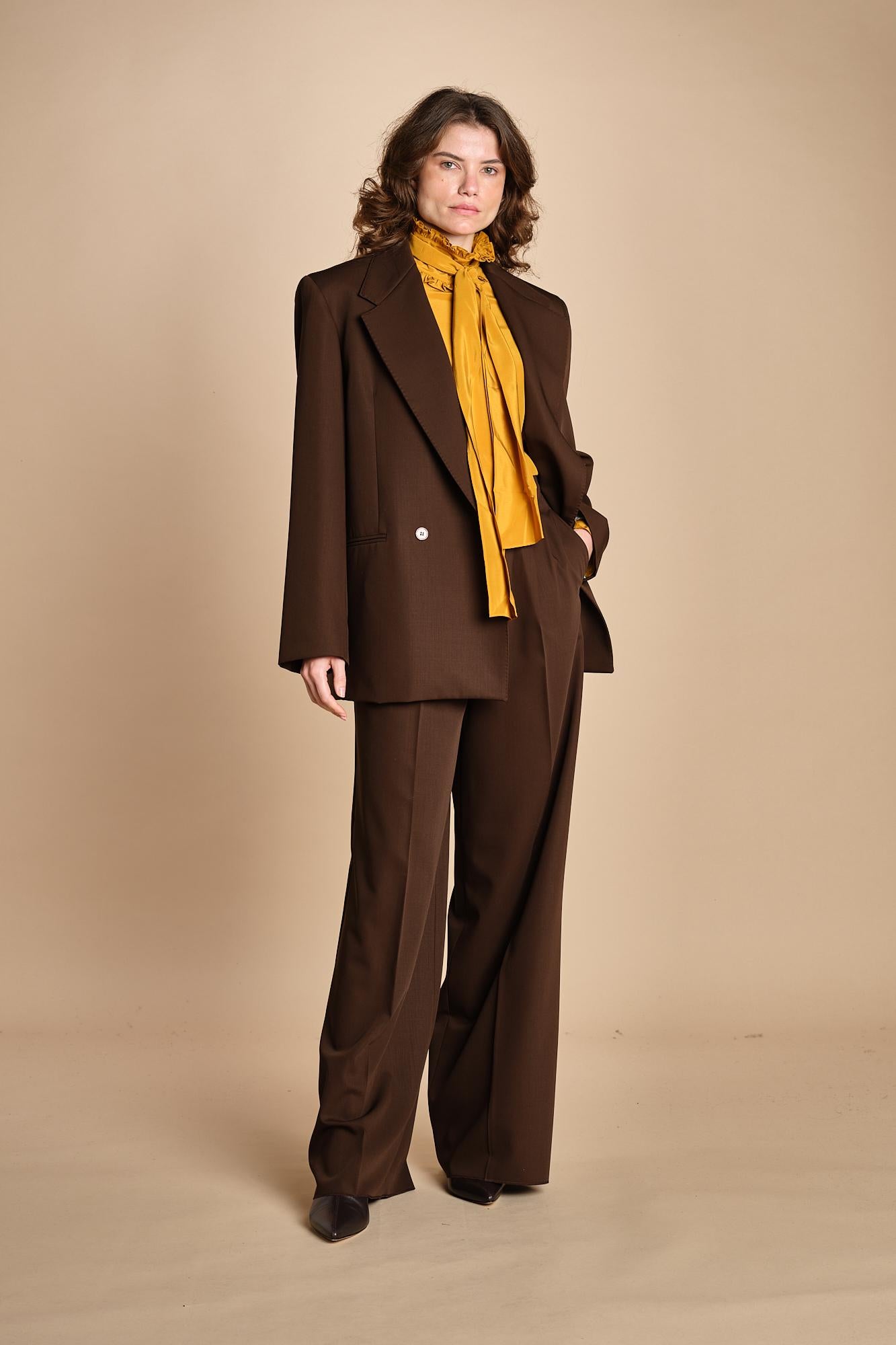 pantalone con pinces levantina GARENNA 2525136016600 004 weekend maxmara 