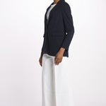 Giacca 1 bottone oxford 3387 BLU circolo 1901 