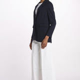 Giacca 1 bottone oxford 3387 BLU circolo 1901 