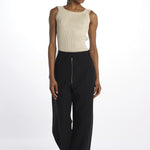 Pantalone lungo con zip PRAVIN1572 DARKESTNAVY studio nicholson 