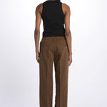Pantalone lino 7128 25784 690 pomandère 