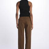 Pantalone lino 7128 25784 690 pomandère 