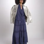 gonna in voille e pizzo CARAVELLE 6EVA53-V07316 ENCRE vanessa bruno 