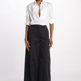 Pantalone ALMA palazzo ALMA T0194 NIGHT BLUE the latest 