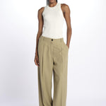 Pantalone over fluido 7207 29011 700 pomandère 
