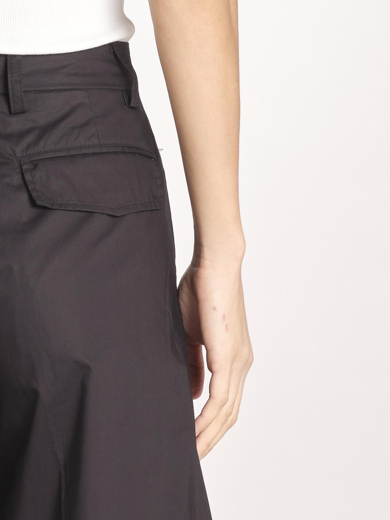 pantalone over con pinces BILLIE 3111 T0160 BLACK T0002 the latest 