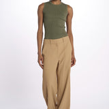COLE con tasche CP3260651 KHAKI veronica beard 