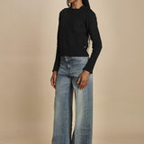 d2501005 girocollo slim by milaura. d2501005 872 NERO milaura 