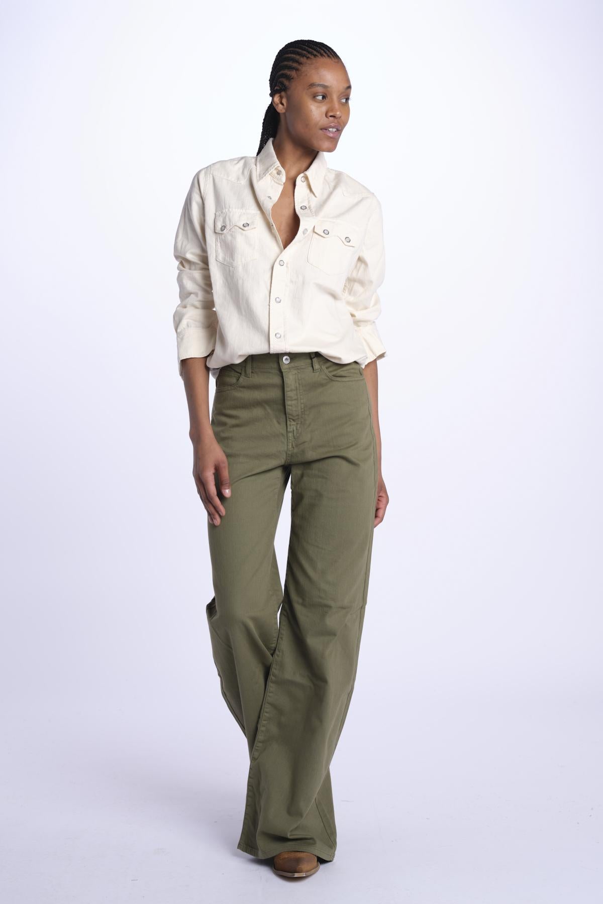 Denim CLARA combo largo lungo CLARA MILITARY true avenue 