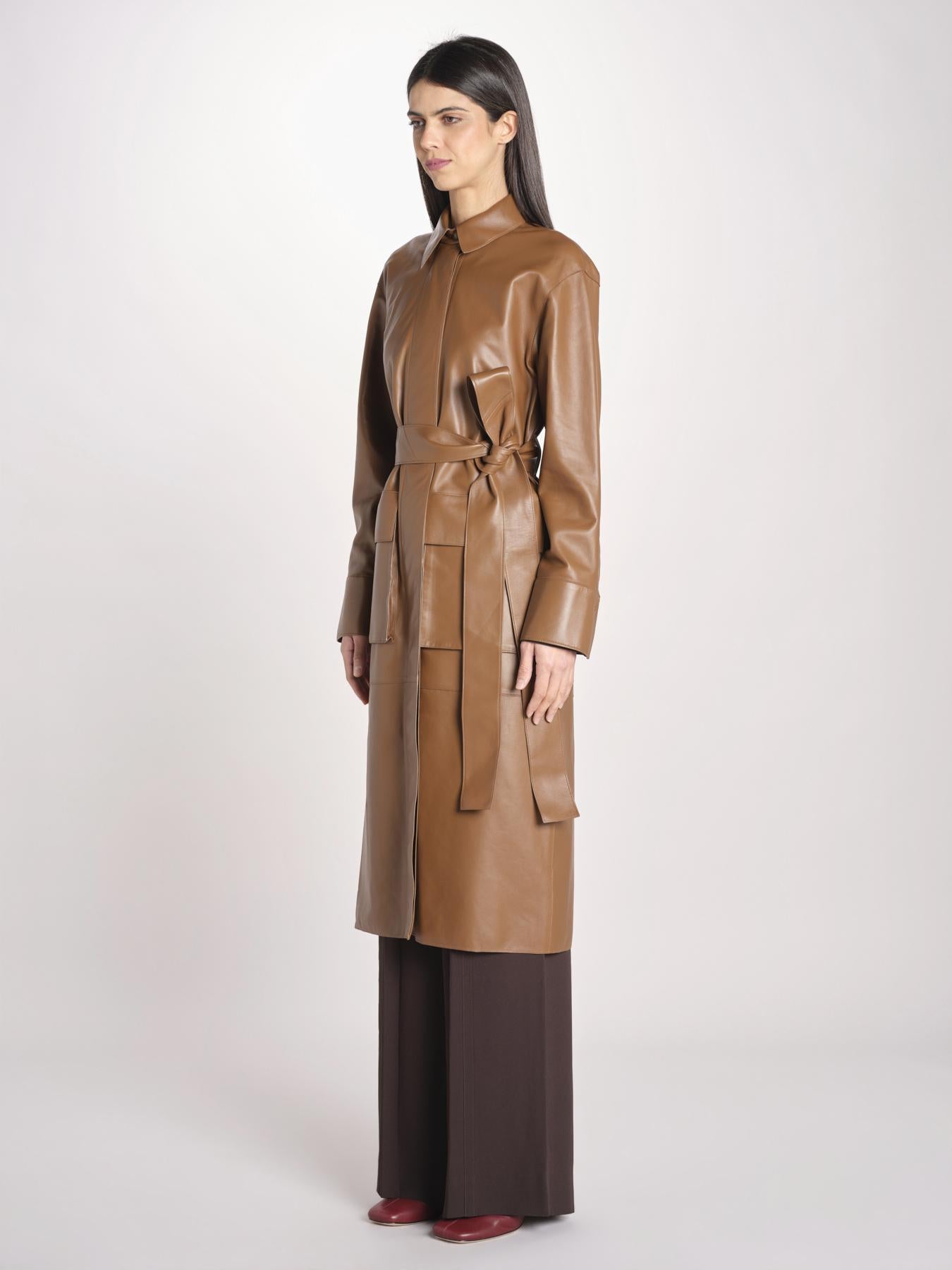 trench in pelle JF008586 CINNAMON 0605 joseph 