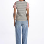 PAUL righe bicolore 14Y037CO185 NAVY ines de la fressange 