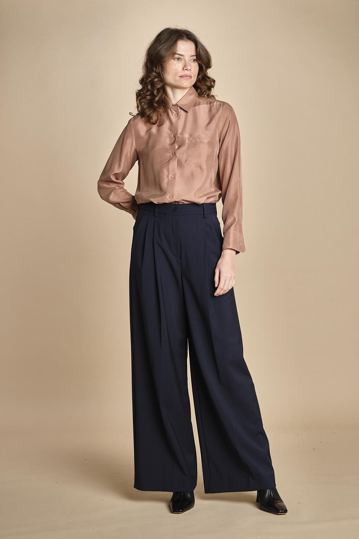 camicia uomo in seta PAMIR 2525116012600 019 weekend maxmara 