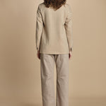 blazer doppiopetto spinato. BEATRIZ NATURALE massimo alba 