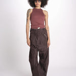 pantalone zip over in nylon PACK KLEIN sofie d'hoore 