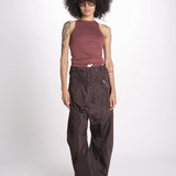 pantalone zip over in nylon PACK KLEIN sofie d'hoore 