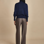 dolcevita over in lana merinos MIL LAU5 E21210 BLU milaura 