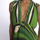 TUCAN tree green dress 331968 GREEN farm rio 