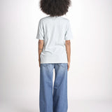 t-shirt 97 over JWTS02865 BABY BLUE zadig & voltaire 