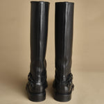 stivale. B11830ETRU-DG 01 NERO buttero 