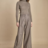 pantalone due pinces lana e seta. PETRA PE81 RES MA nine in the morning 