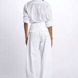 Pantalone BILLIE pinces over BILLIE 3111 WHITE the latest 