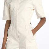Tuta m/c BIANCA con zip BIANCA 3109 T0199 the latest 