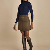 minigonna JUNA 1HVA25-V07112 MILITARE vanessa bruno 