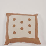 Cuscino Pois 60x60 C2100414A CAMMELLOAVORIO milaura 