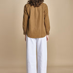 CINEMA camicia con automatici BECH605 MOCHA hartford 