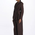 DREW Blazer doppio petto con cintura VES1600DREW MAR0125S soeur 