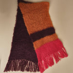 sciarpa in mohair a righe. STR SHORTBREAD.COFF.COPP hinterveld 