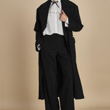 tremch gessato in gabardine N0425248 R911 n21 