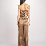 pantalone in seta JF009609 CINNAMON 0605 joseph 
