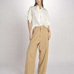 Camicia manica puntata BUBA MJD166_AU8008 VANILLA jejia 