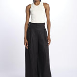 HEINI pantalone over PANTS HEINI NERO inasami 
