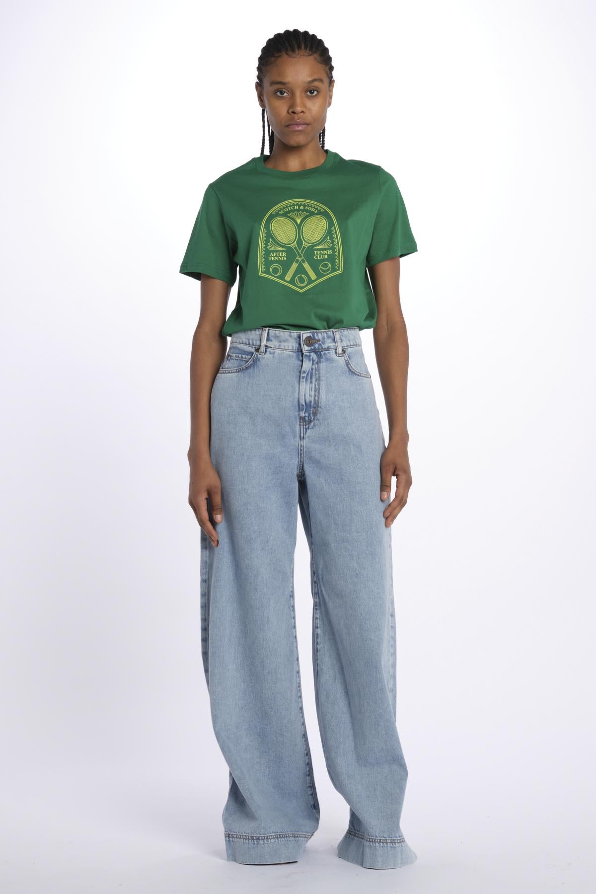 t-shirt club tennis 179620 U351 scotch&soda 