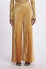 Long pleated trousers