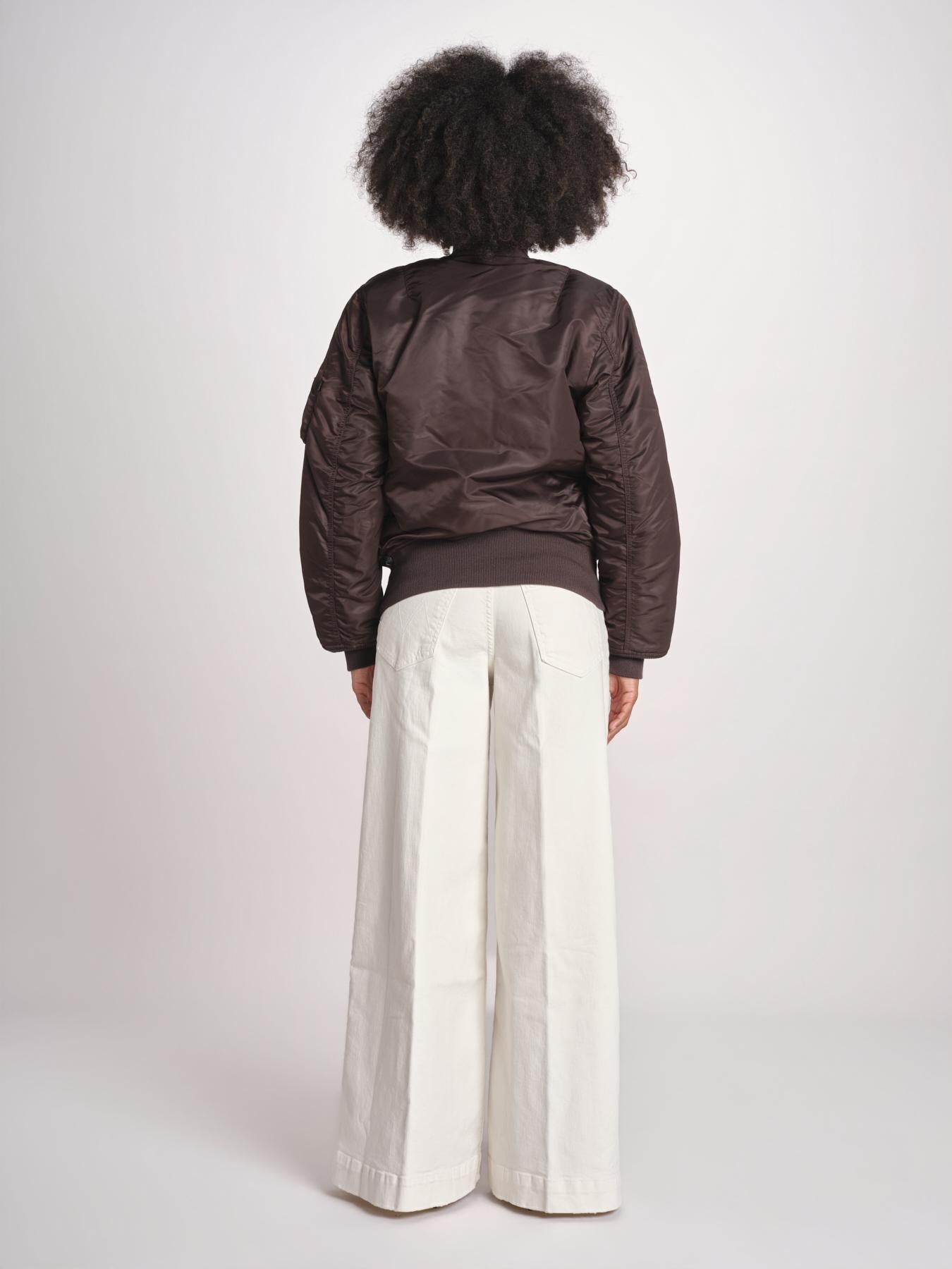 bomber basic SS100101 696 HUNTER BROWN alpha 