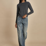 girocollo slim by milaura. d2501005 871 GRIGIO milaura 