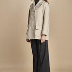 peacoau doppiopetto 15M005WO024 P120 CREAM ines de la fressange 