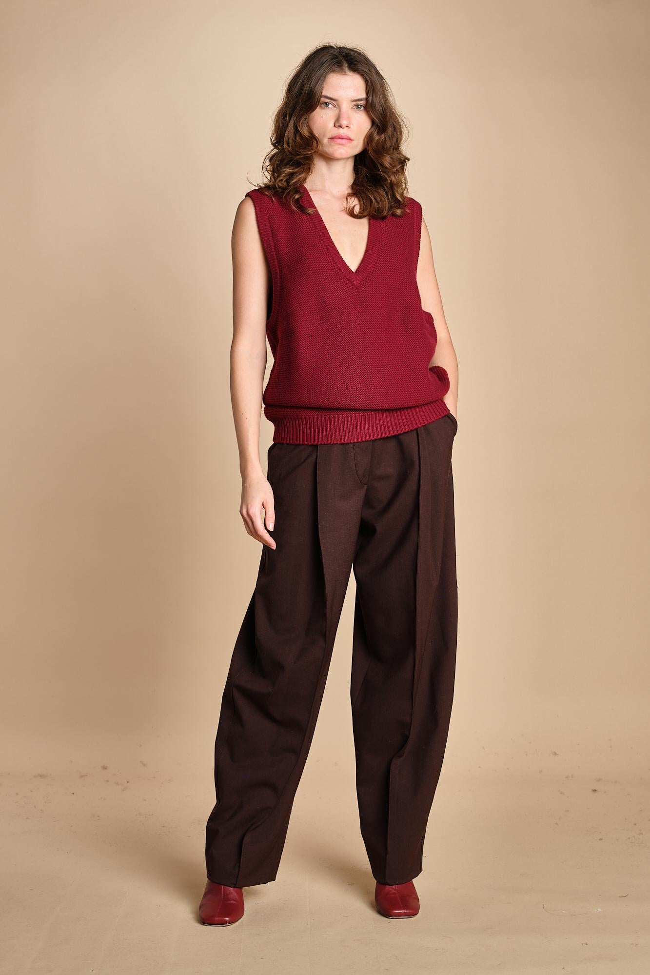 gilet over links MIL55 25040 BORDEAUX milaura 