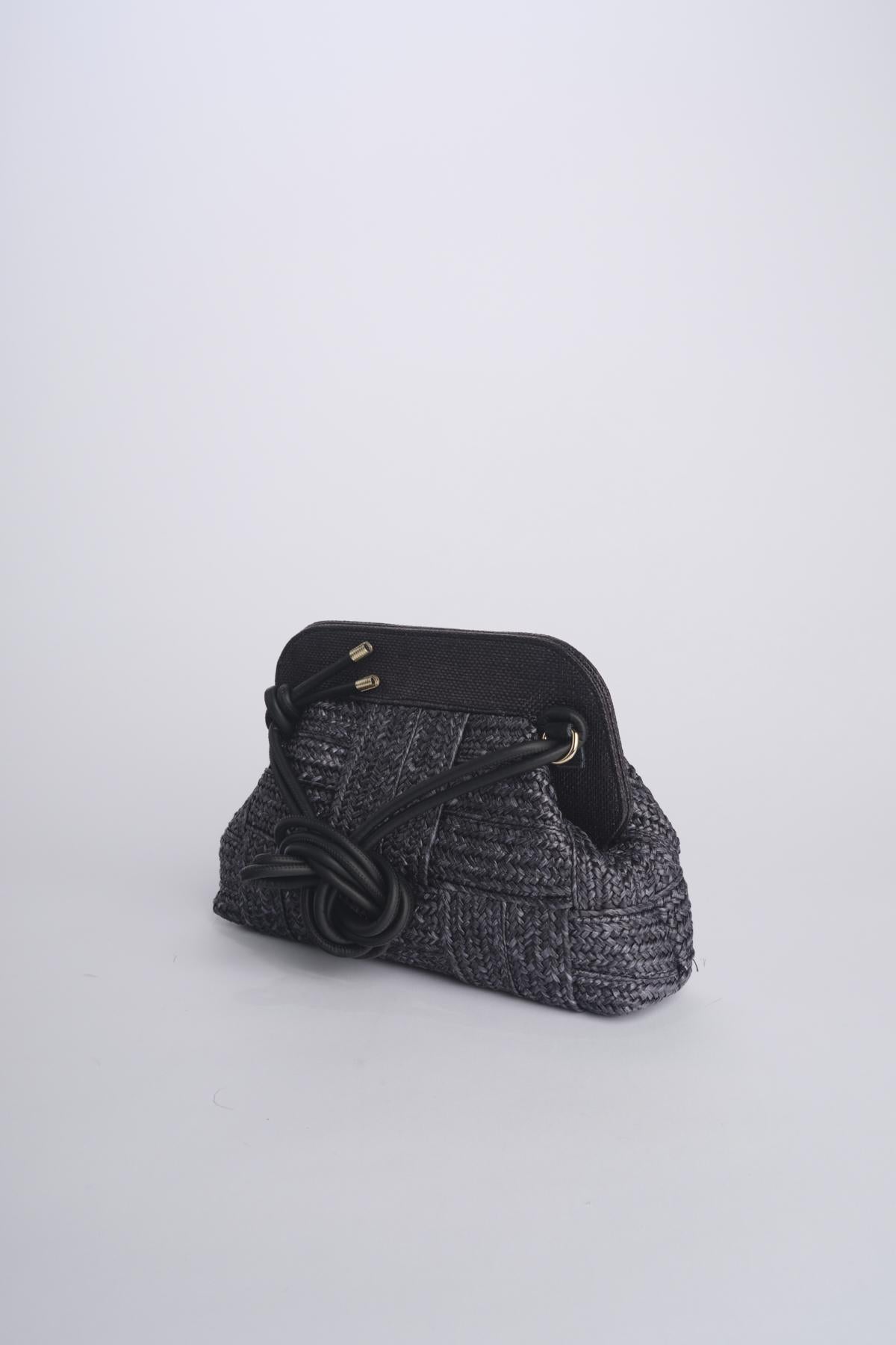 Clutch paglia DALIA TAPE A10 via mail bag 
