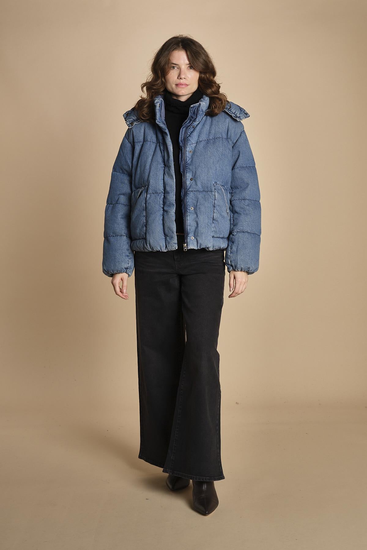 piumino in nylon WESTERN BUBBLE 003MD 0000 levi's 