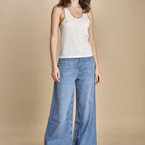 cannottiera americana SARCY BLANC ba&sh 