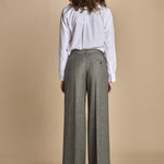 pantalone piede de poule 0188 44241 aspesi 