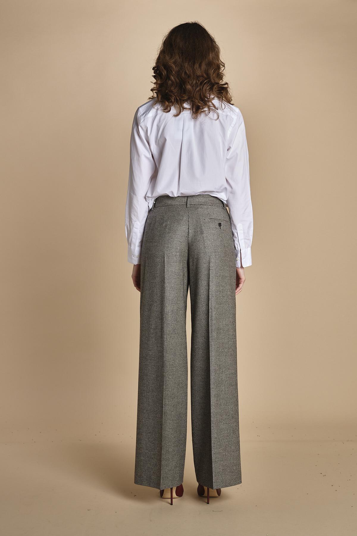 pantalone piede de poule 0188 44241 aspesi 